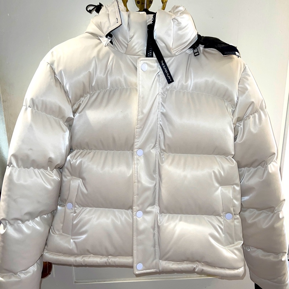 Aritzia liquid shine shorty super puff